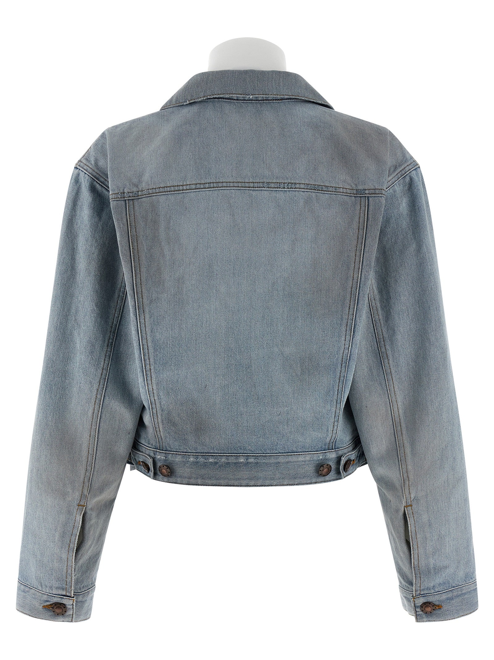 Blue Cotton Denim Jacket