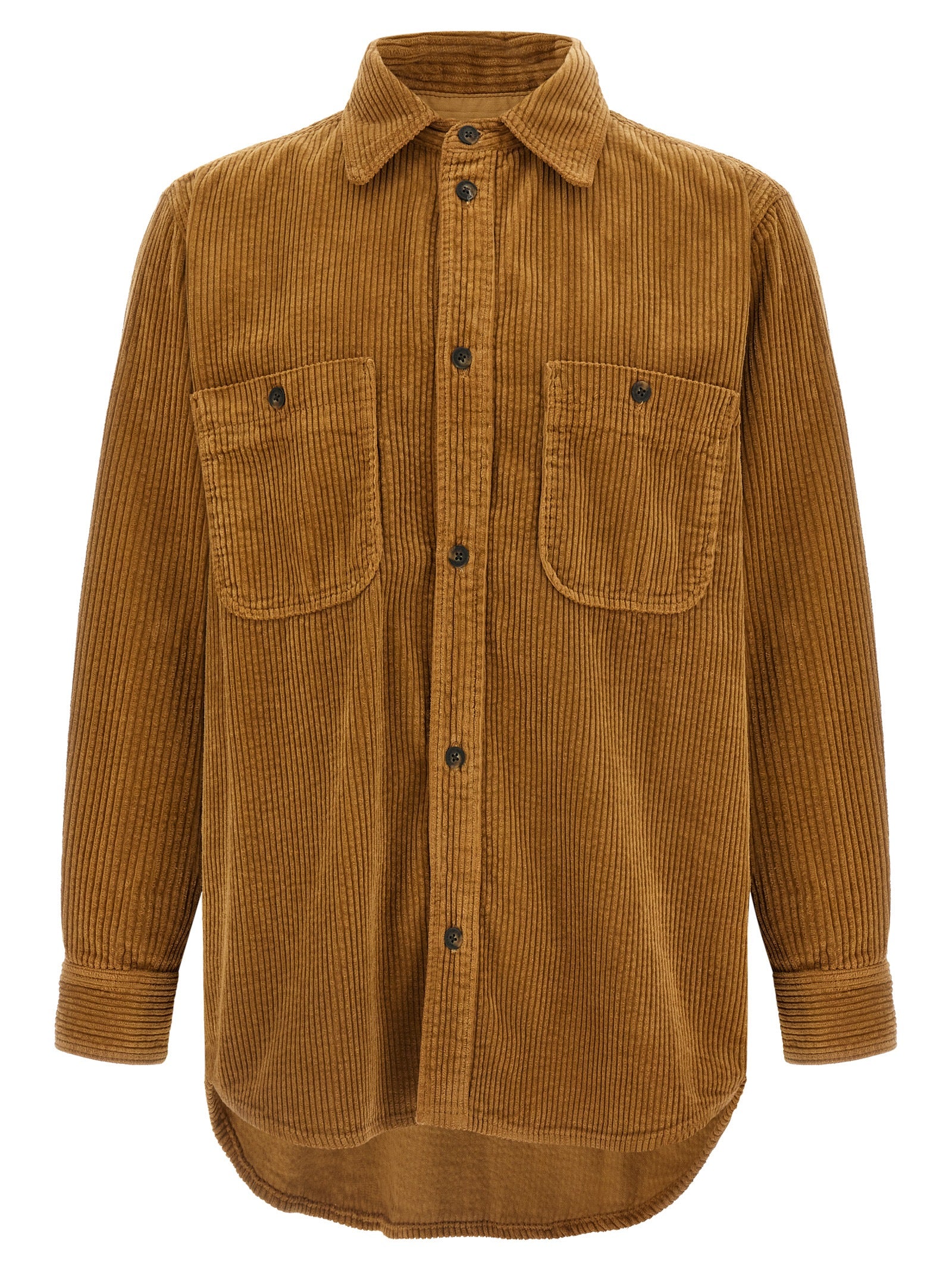 Beige Denim Shirt
