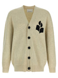Gray Cotton Cardigan