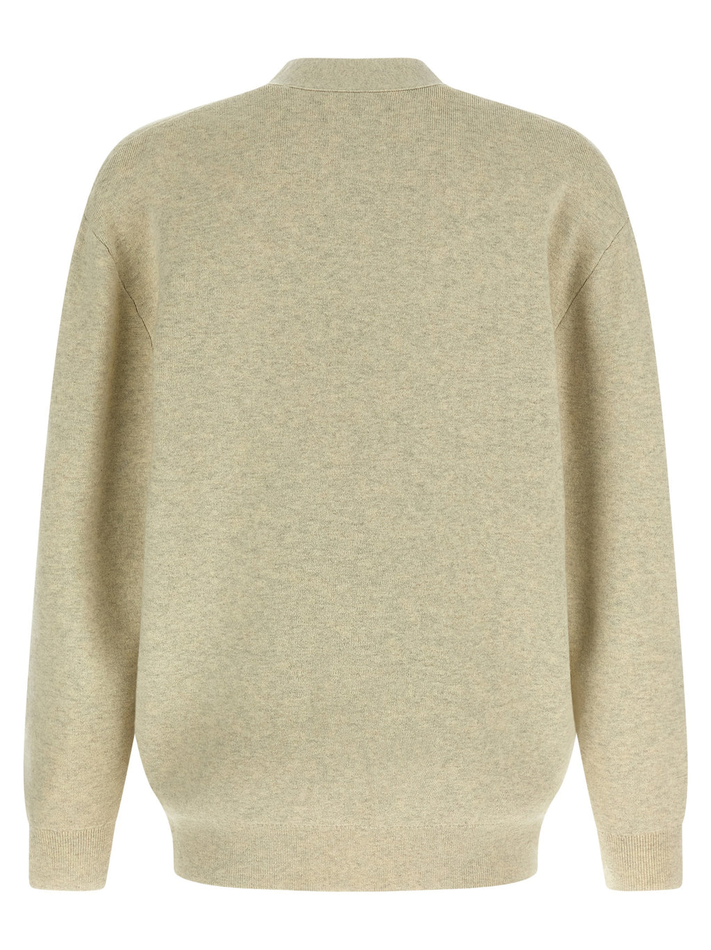 Gray Cotton Cardigan