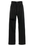 Black Cotton Jeans Denim