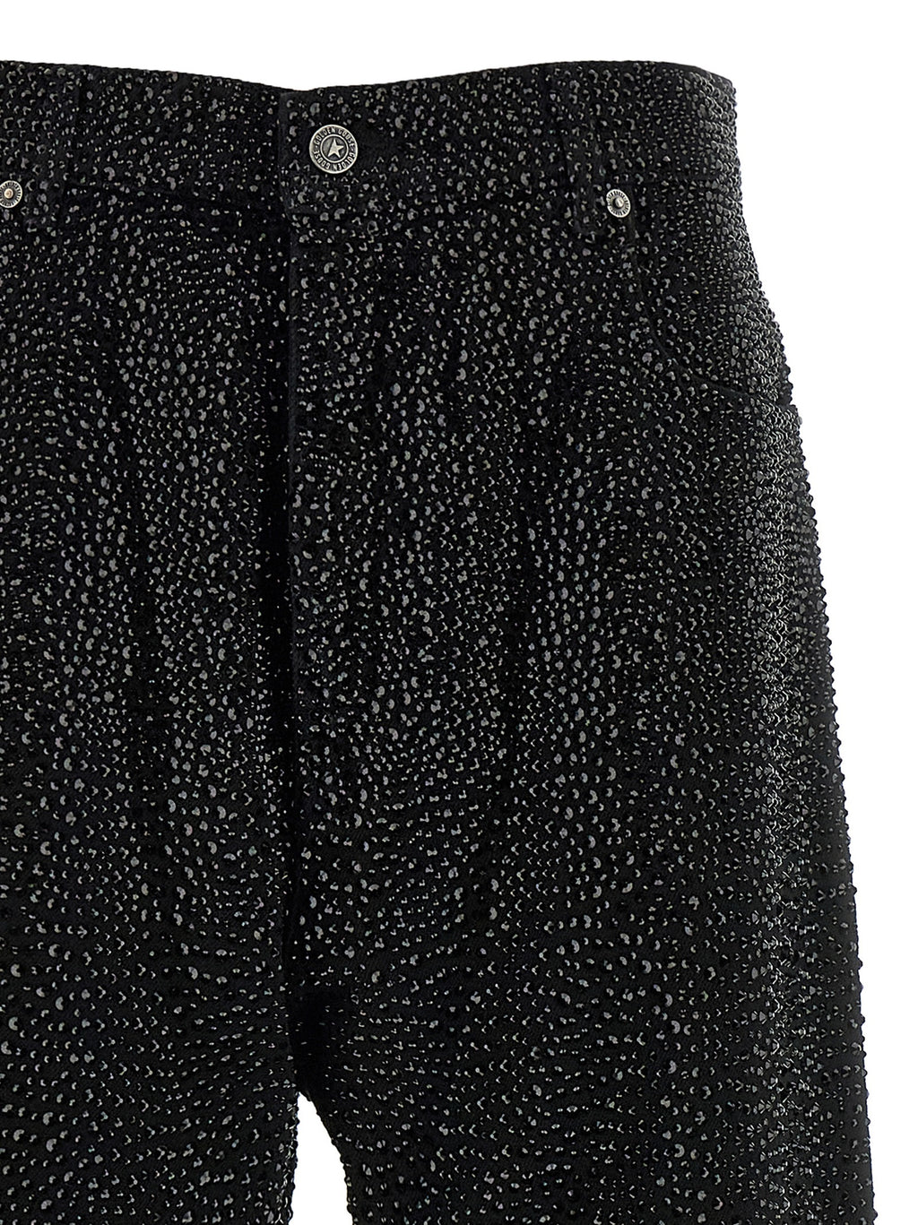 Black Cotton Jeans Denim