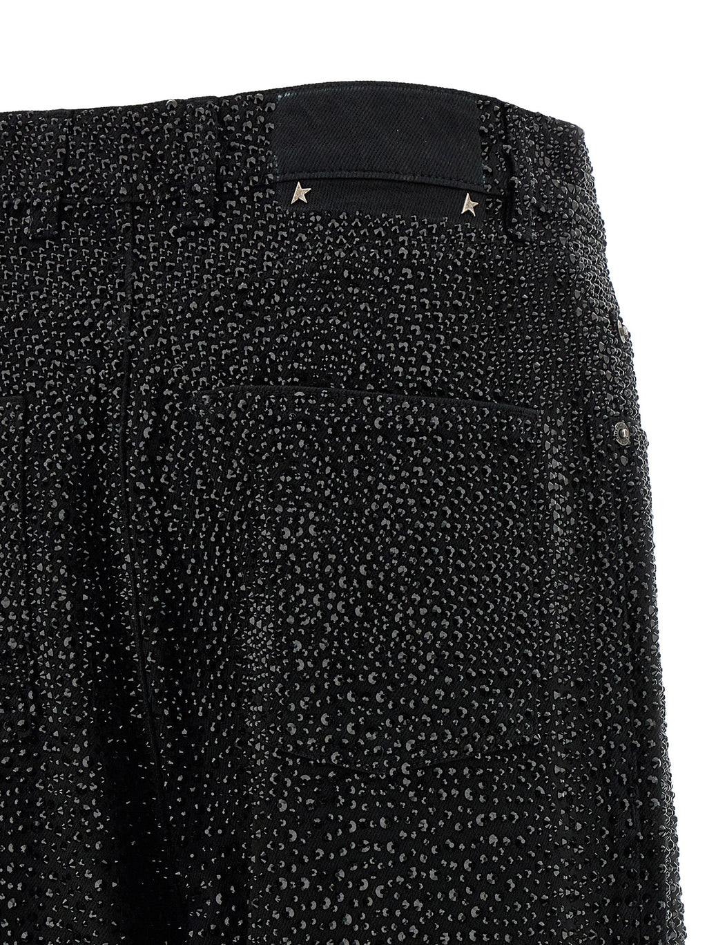 Black Cotton Jeans Denim