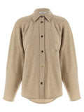 Beige Cashmere Blouse