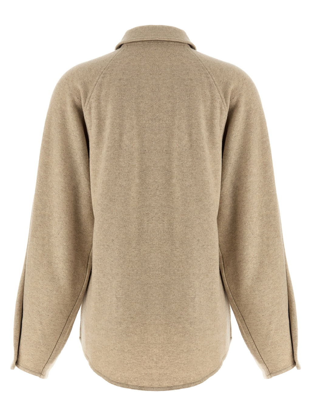 Beige Cashmere Blouse