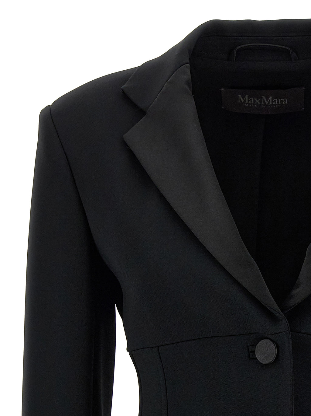 Black Viscose Blazer