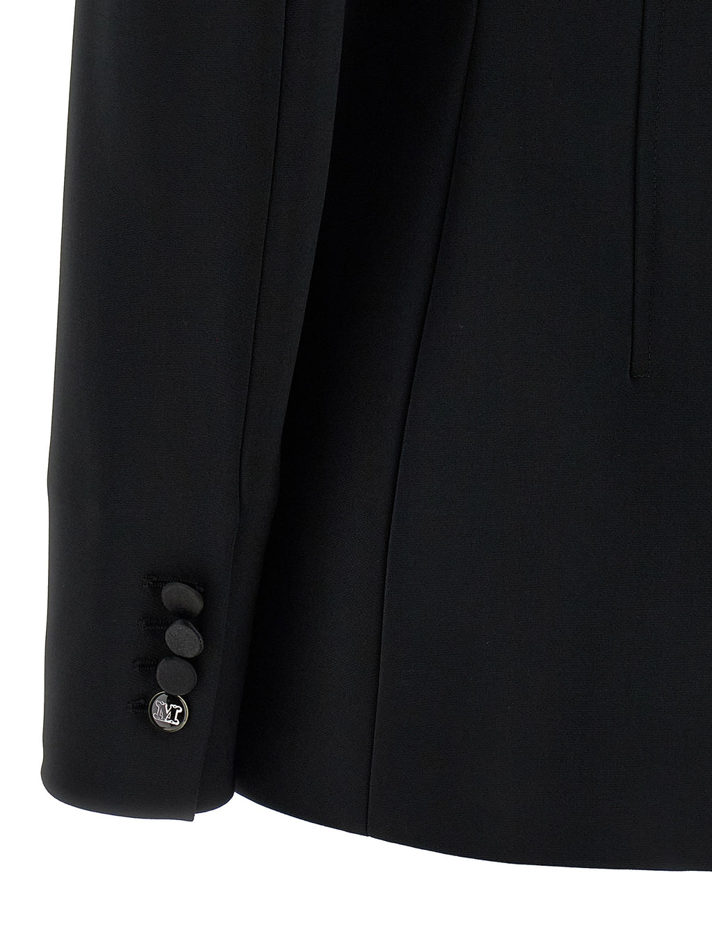 Black Viscose Blazer