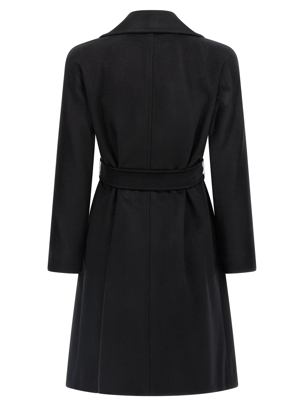 Black Virgin Wool Coat