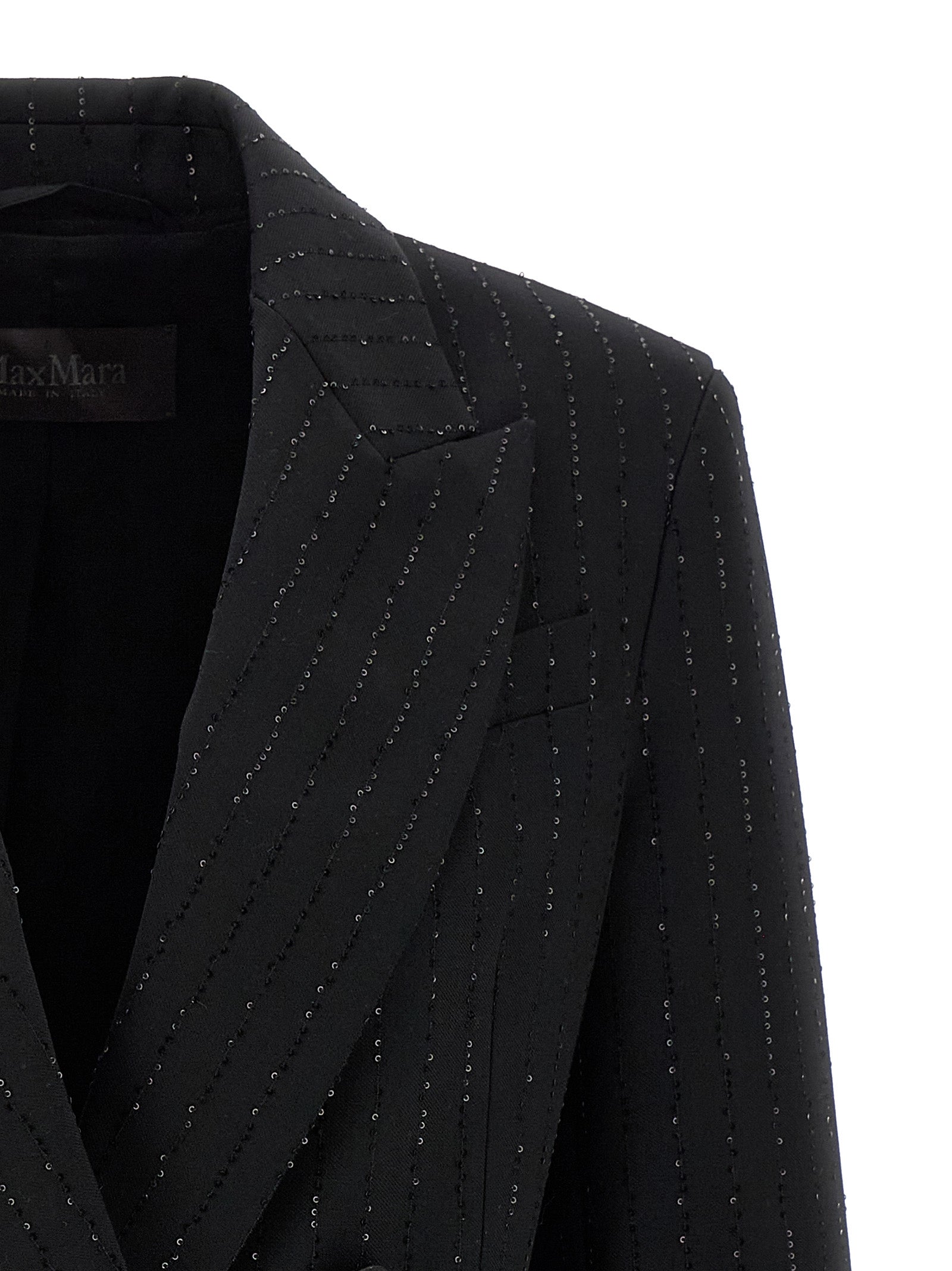 Black Virgin Wool Blazer