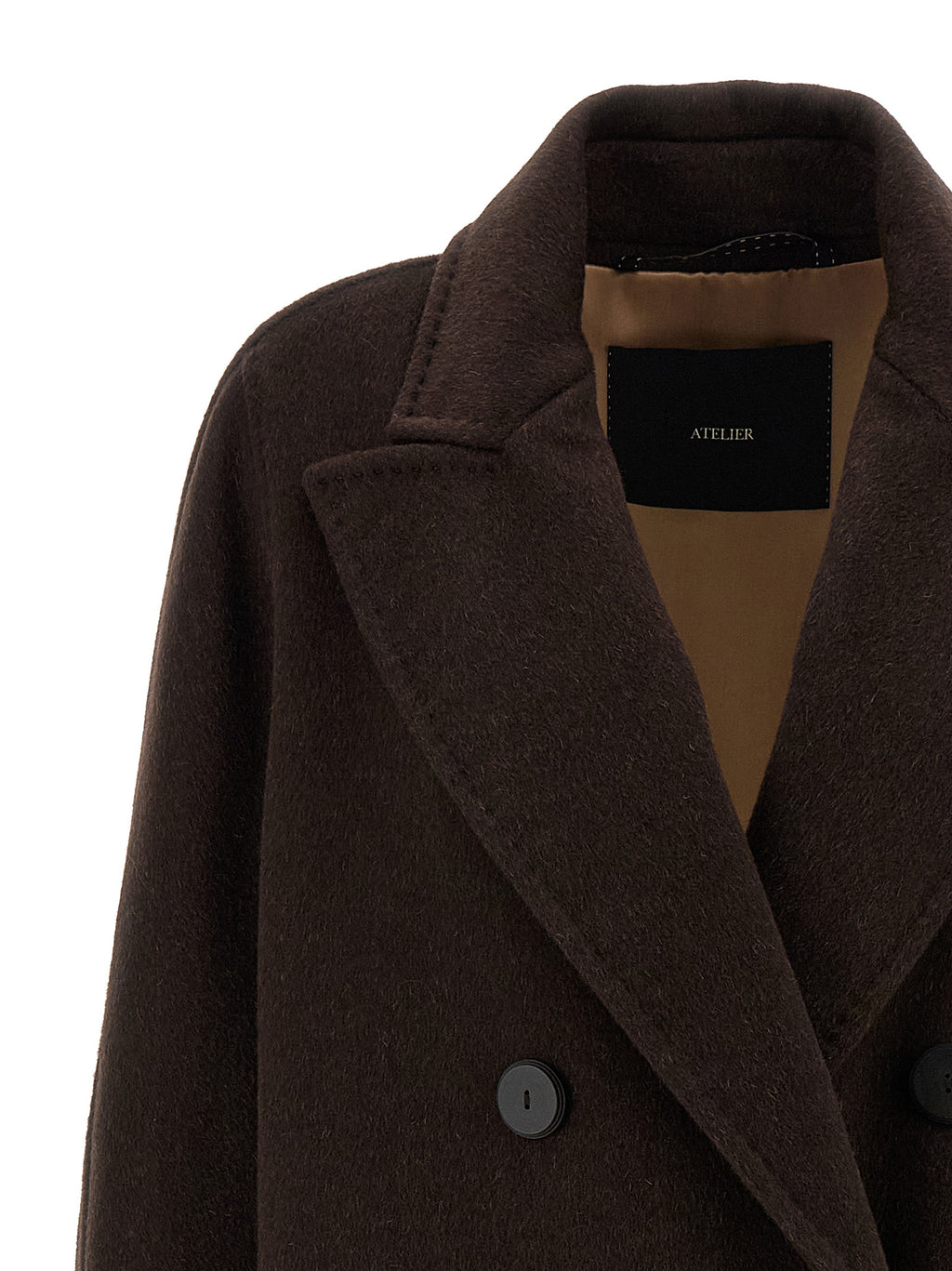Brown Cashmere Coat