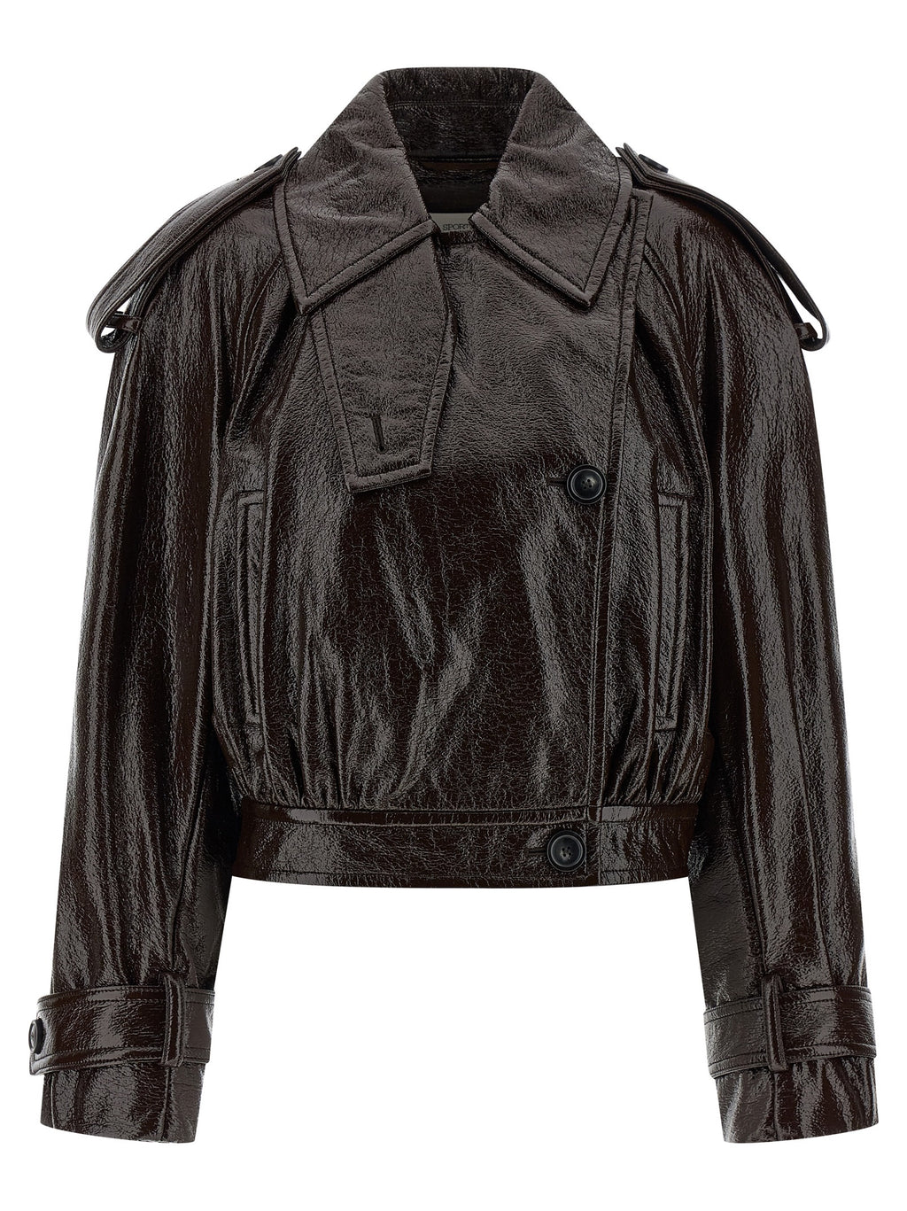 Brown Cotton Coat