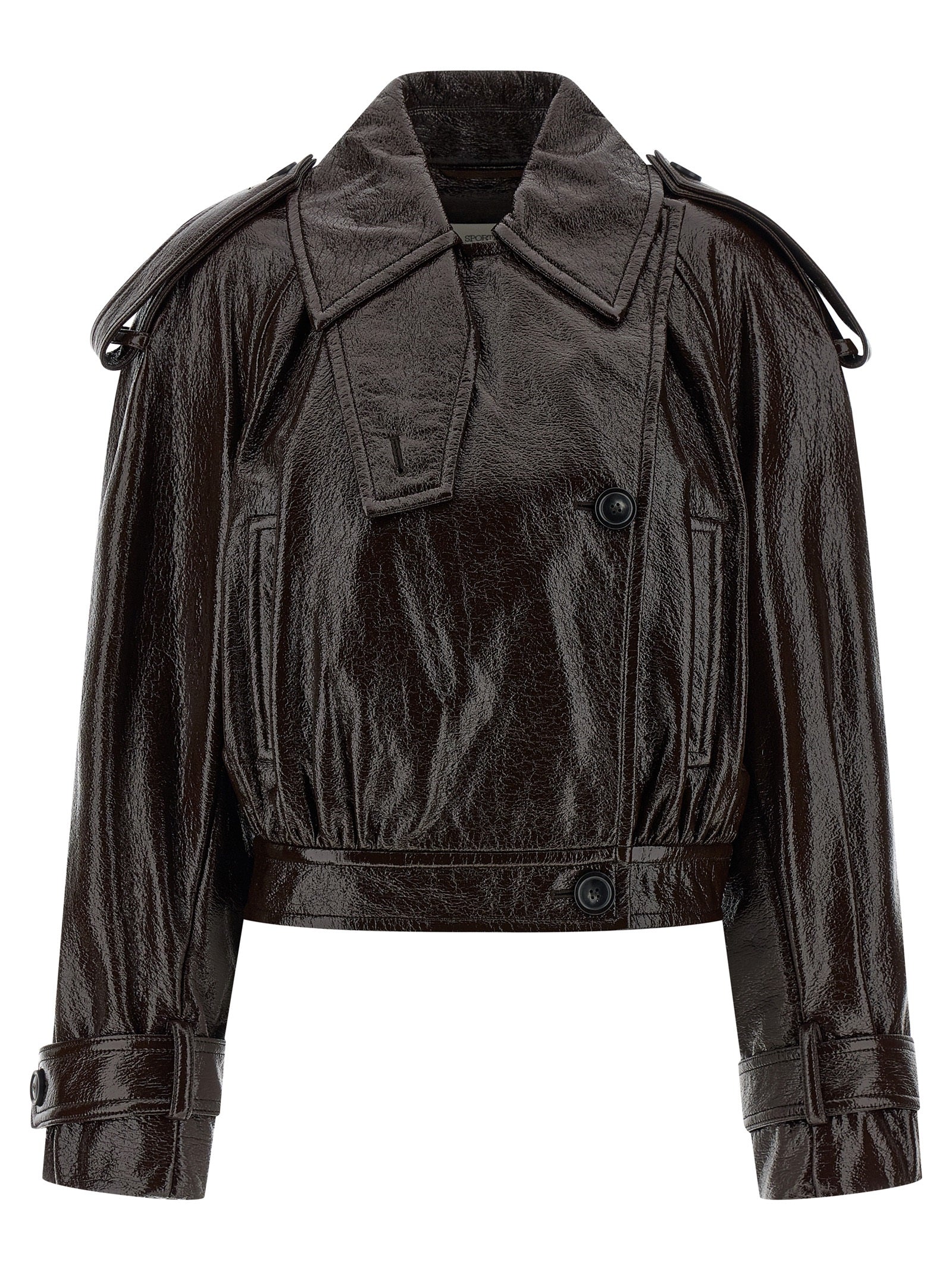 Brown Cotton Coat