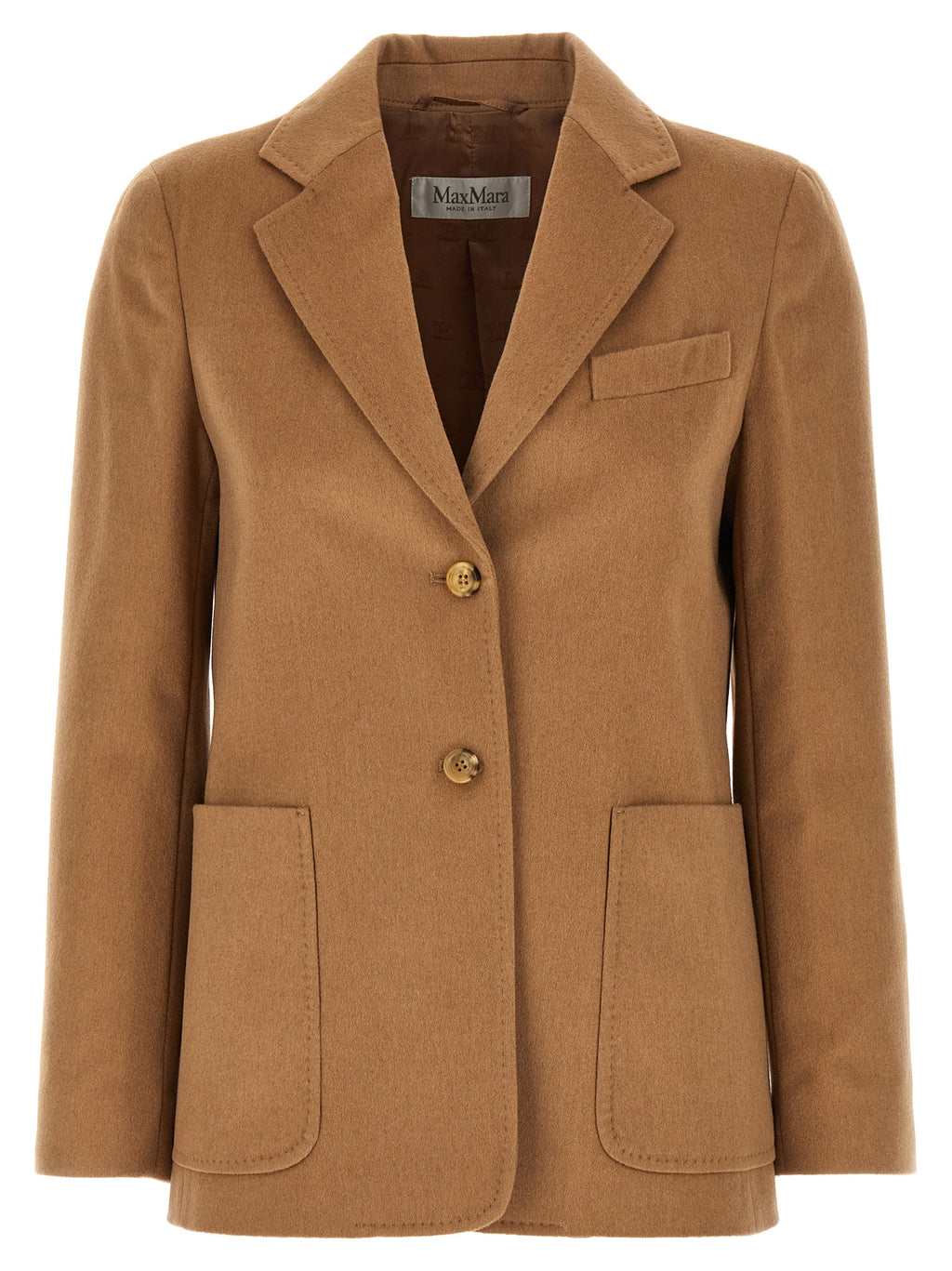 Beige Wool Blazer