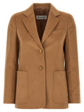 Beige Wool Blazer