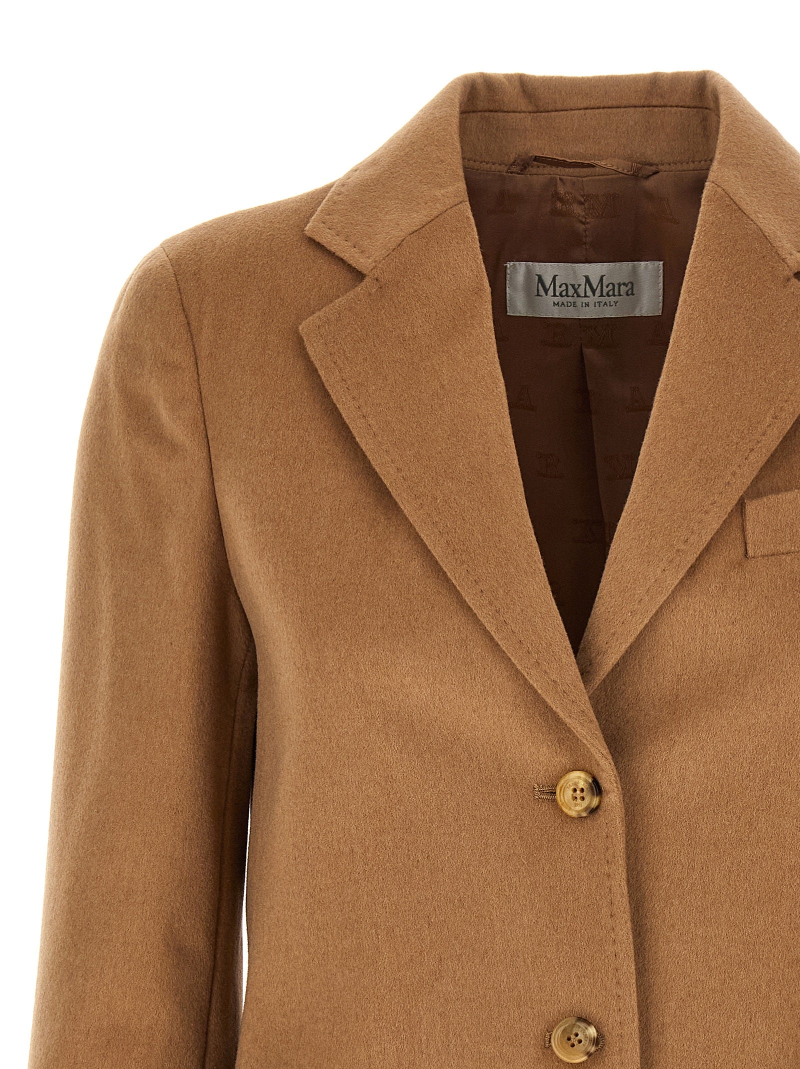 Beige Wool Blazer