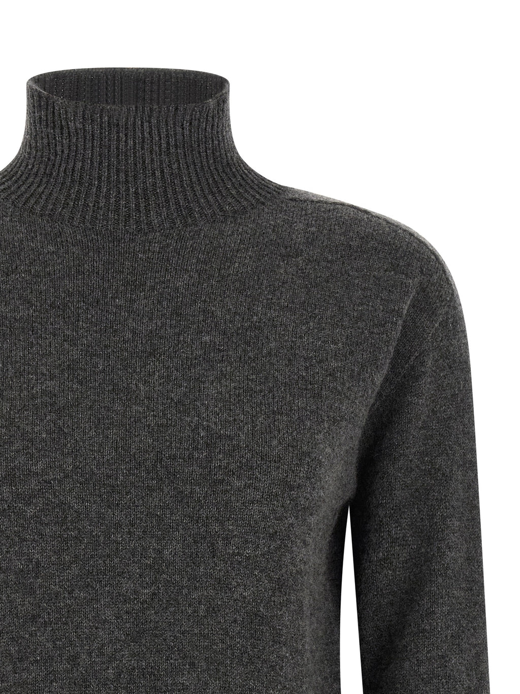 Gray Cashmere Cardigan