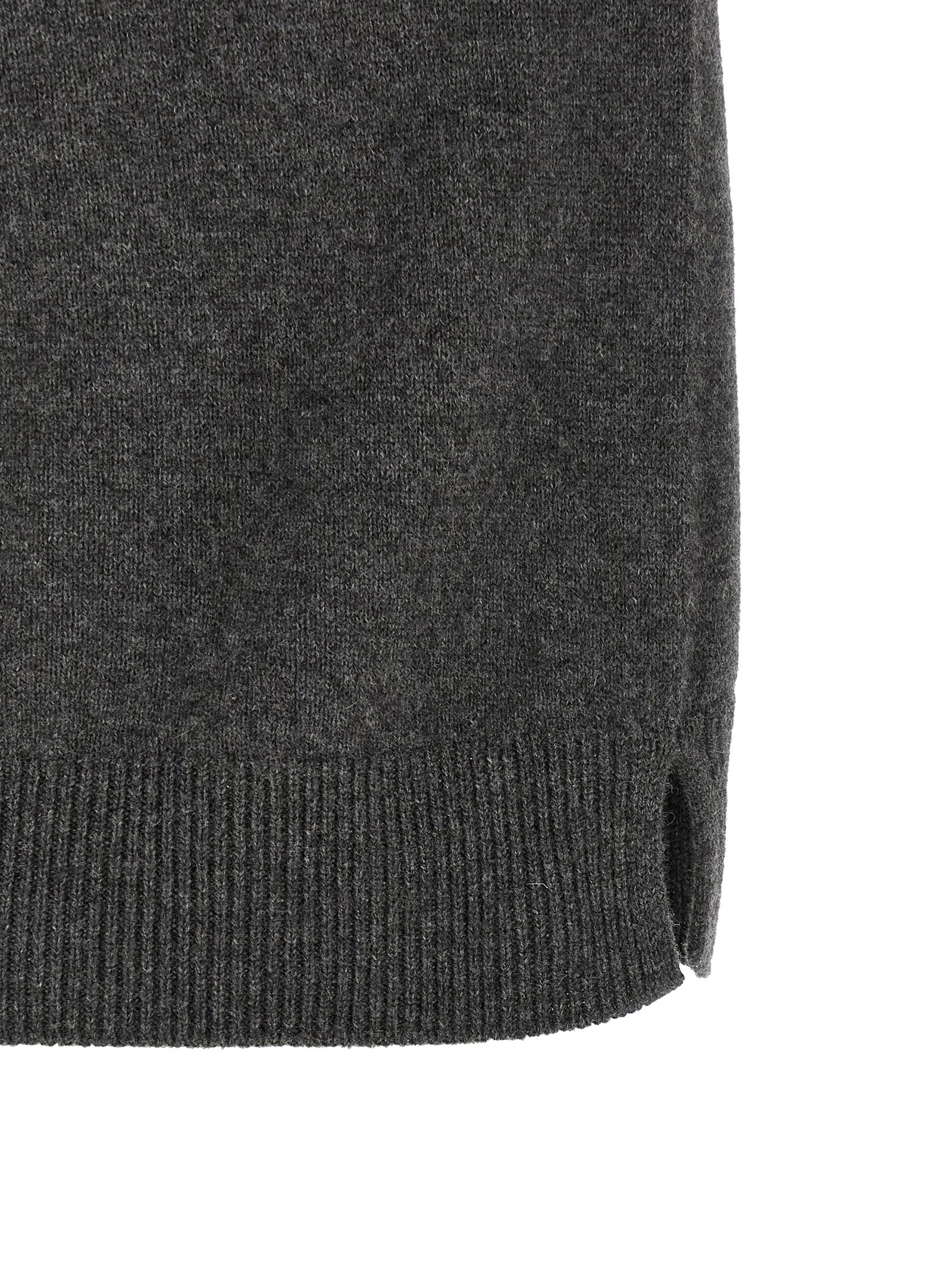 Gray Cashmere Cardigan