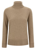 Beige Cashmere Cardigan