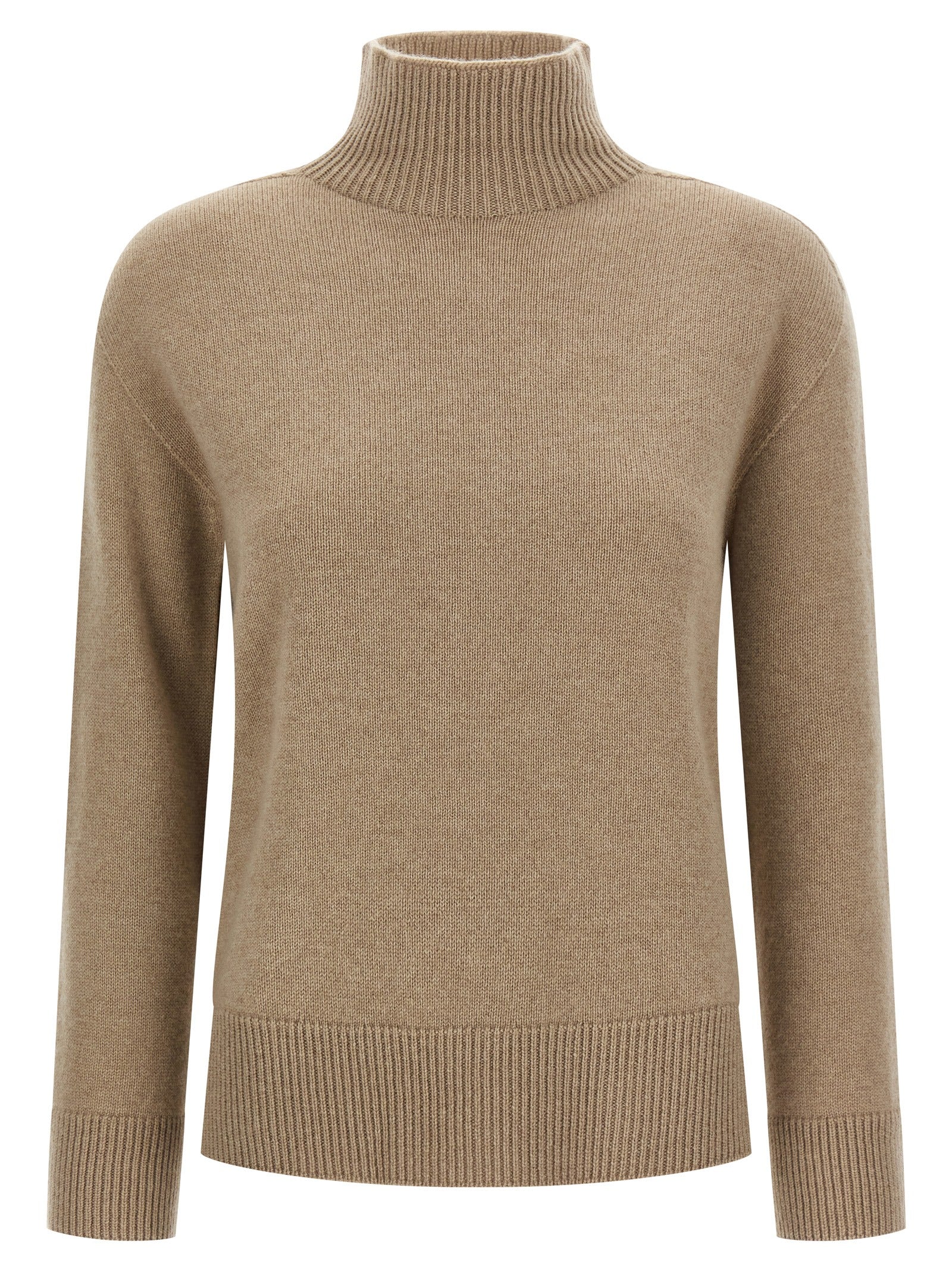 Beige Cashmere Cardigan
