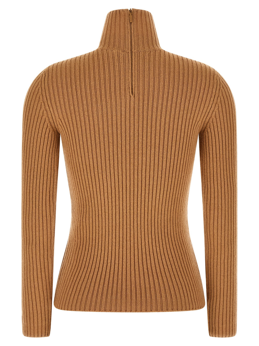 Beige Wool Cardigan