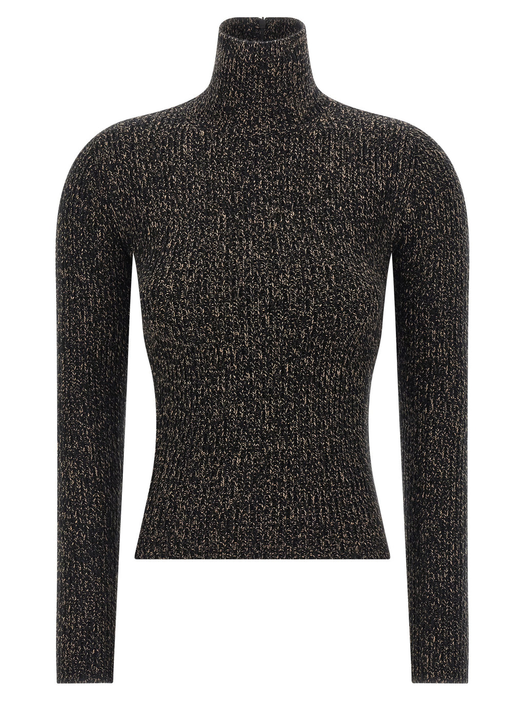 Black Wool Cardigan