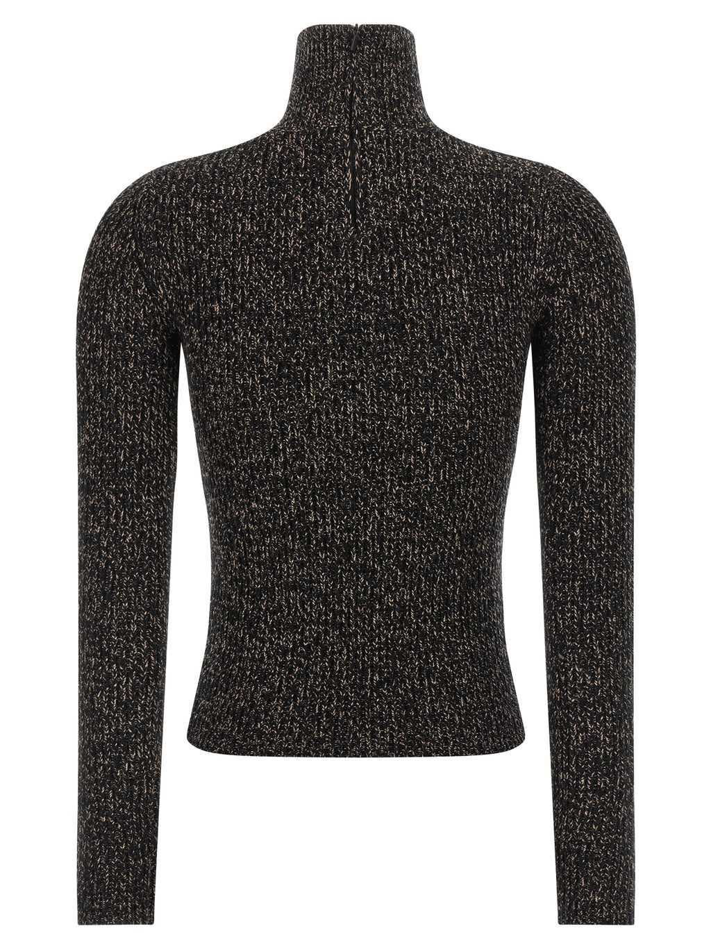 Black Wool Cardigan