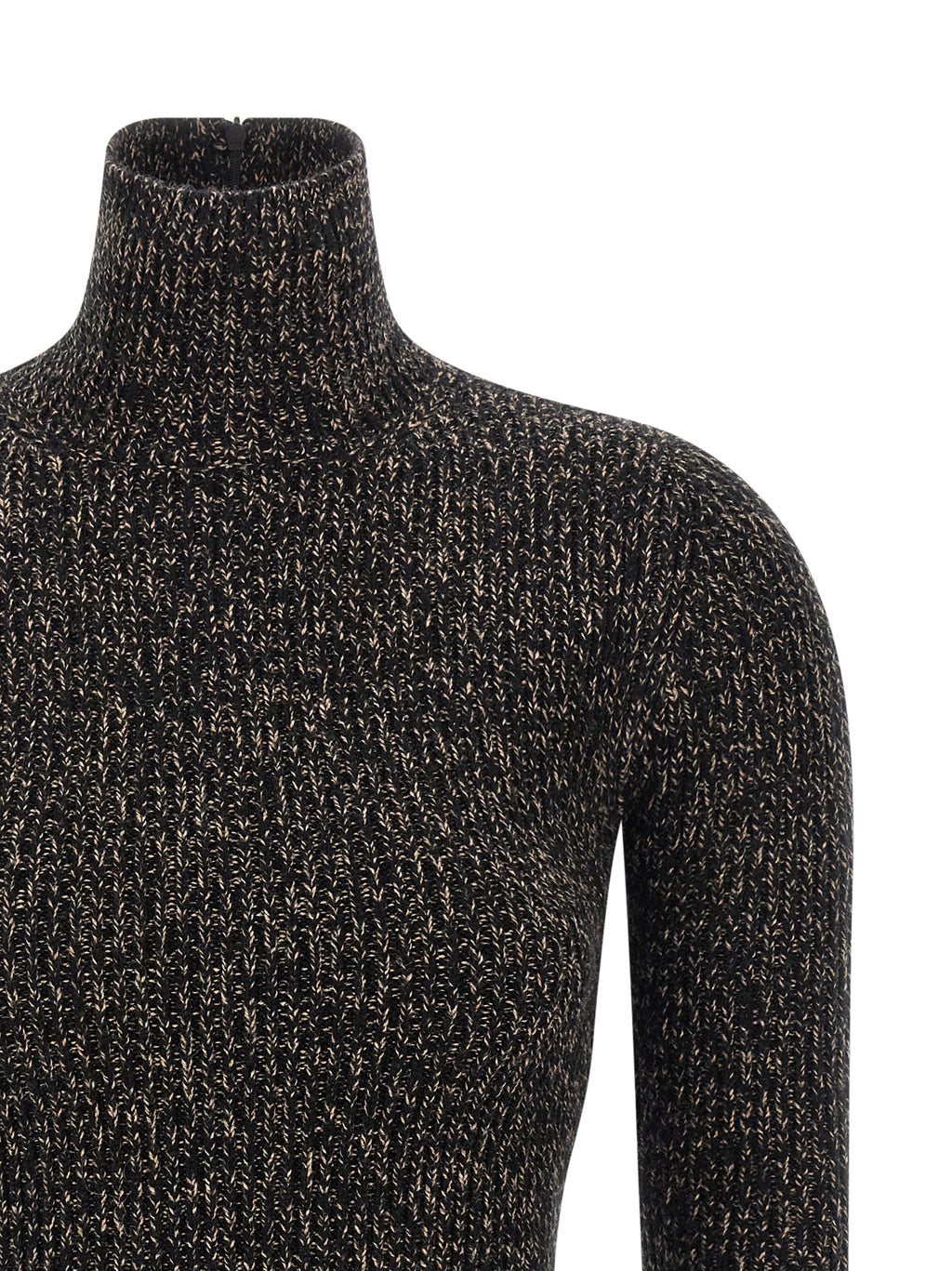 Black Wool Cardigan