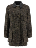 Multicolor Virgin Wool Shell Jacket