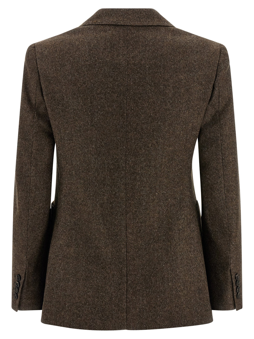 Brown Virgin Wool Blazer