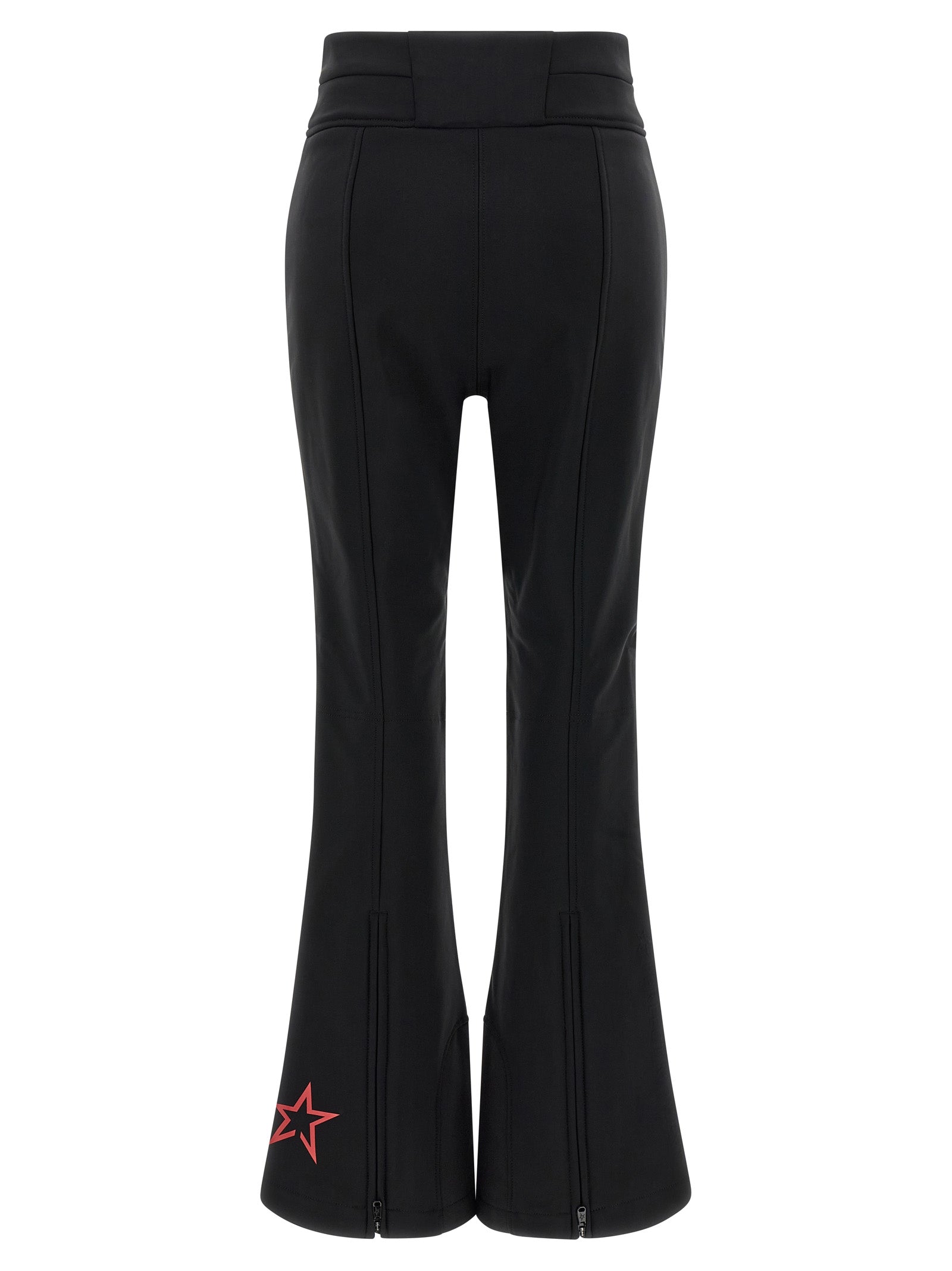 Black Nylon Athletic Pants
