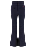 Blue Nylon Athletic Pants
