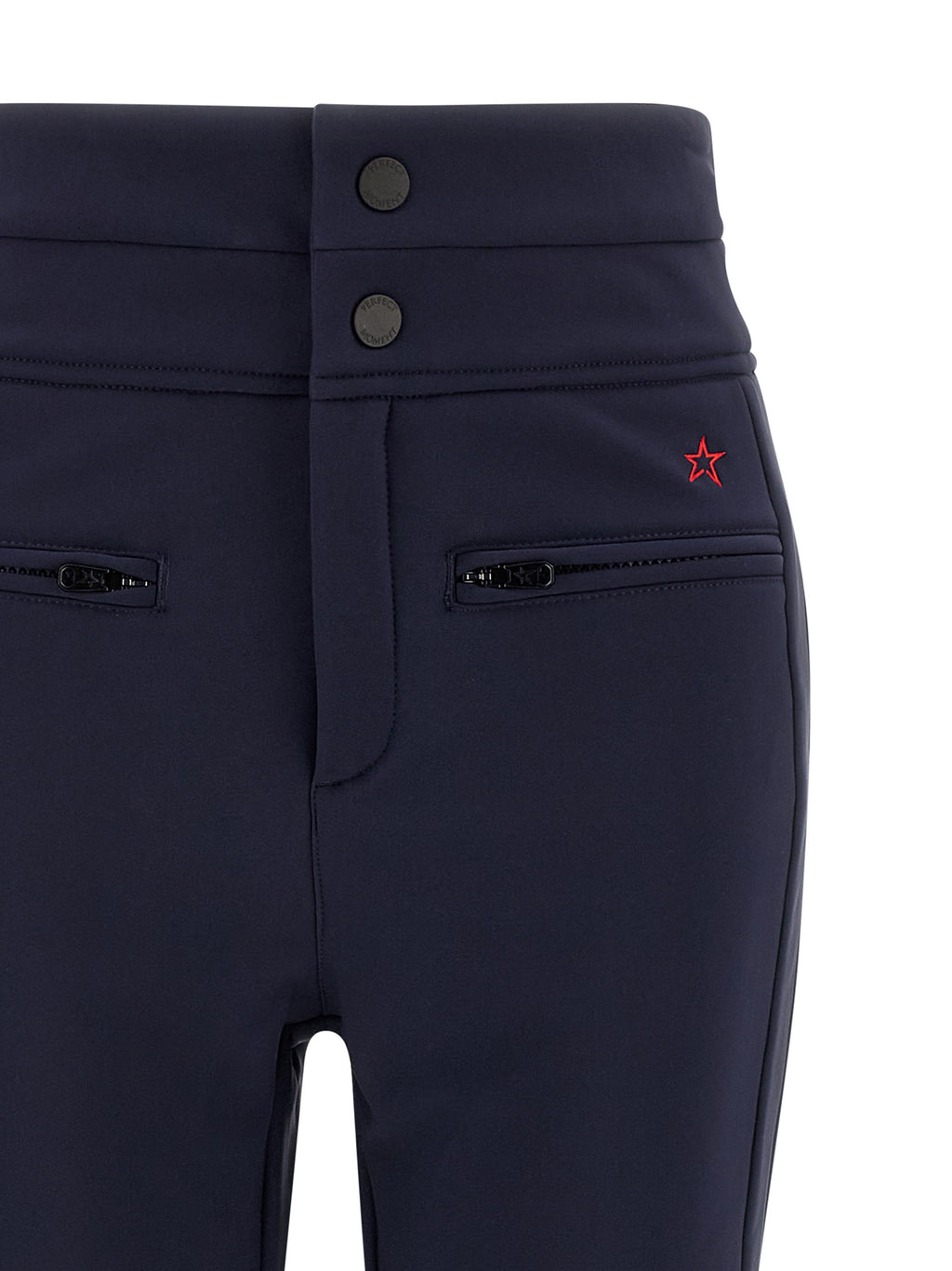 Blue Nylon Athletic Pants