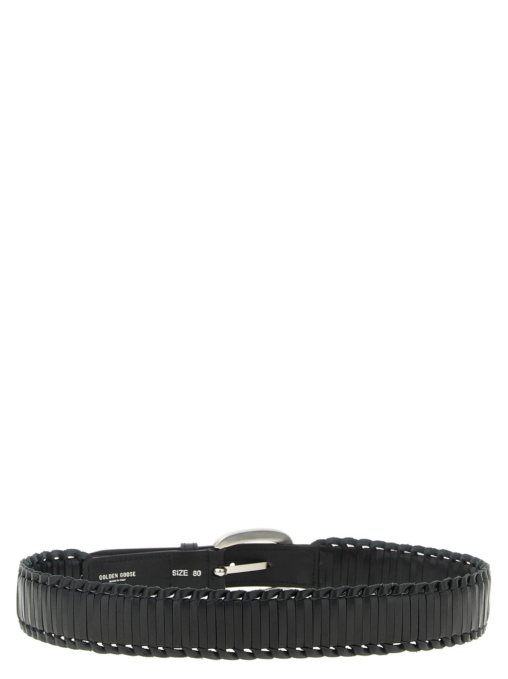 Black Cowhide Regular Belt