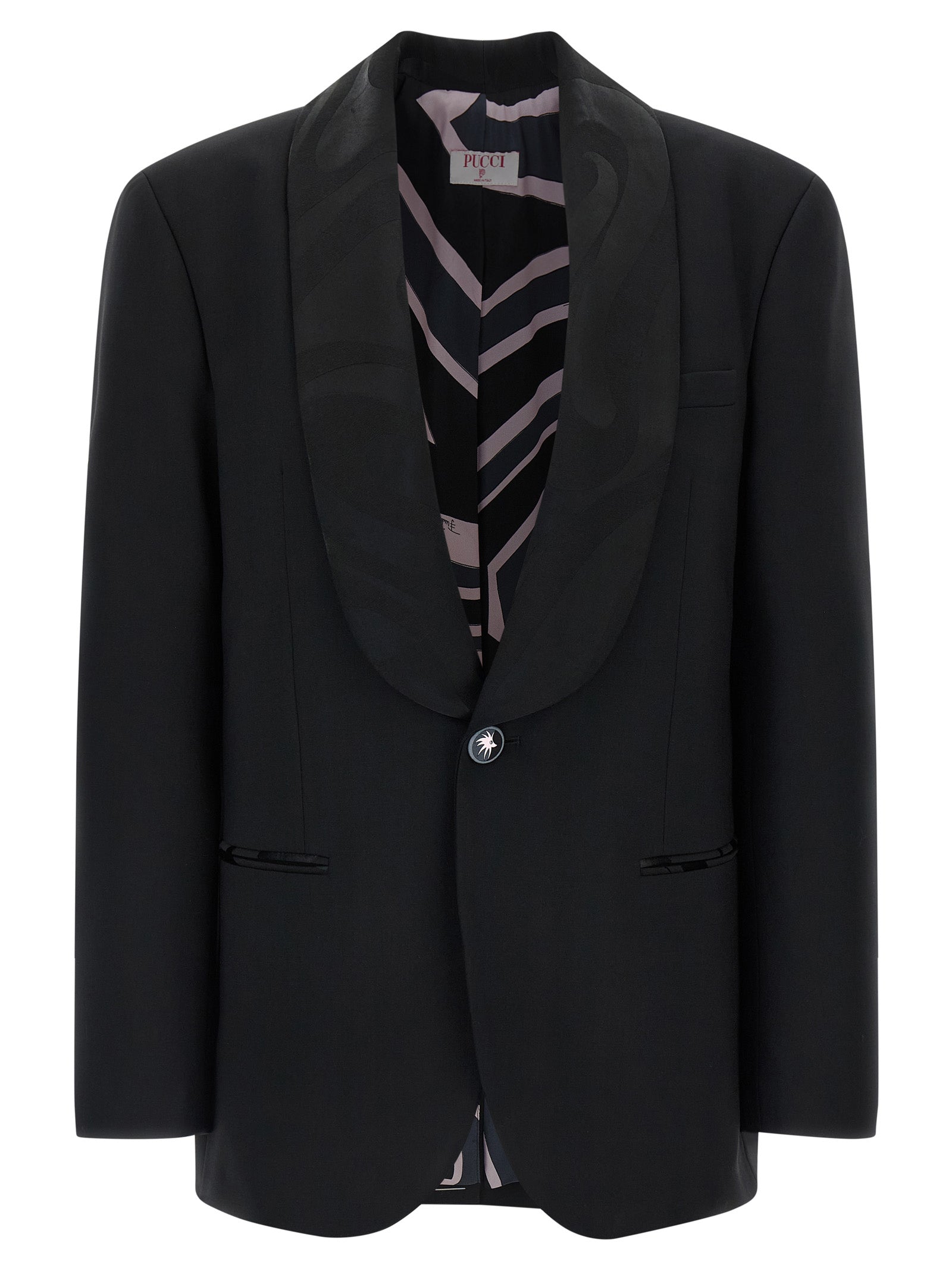 Black Virgin Wool Blazer