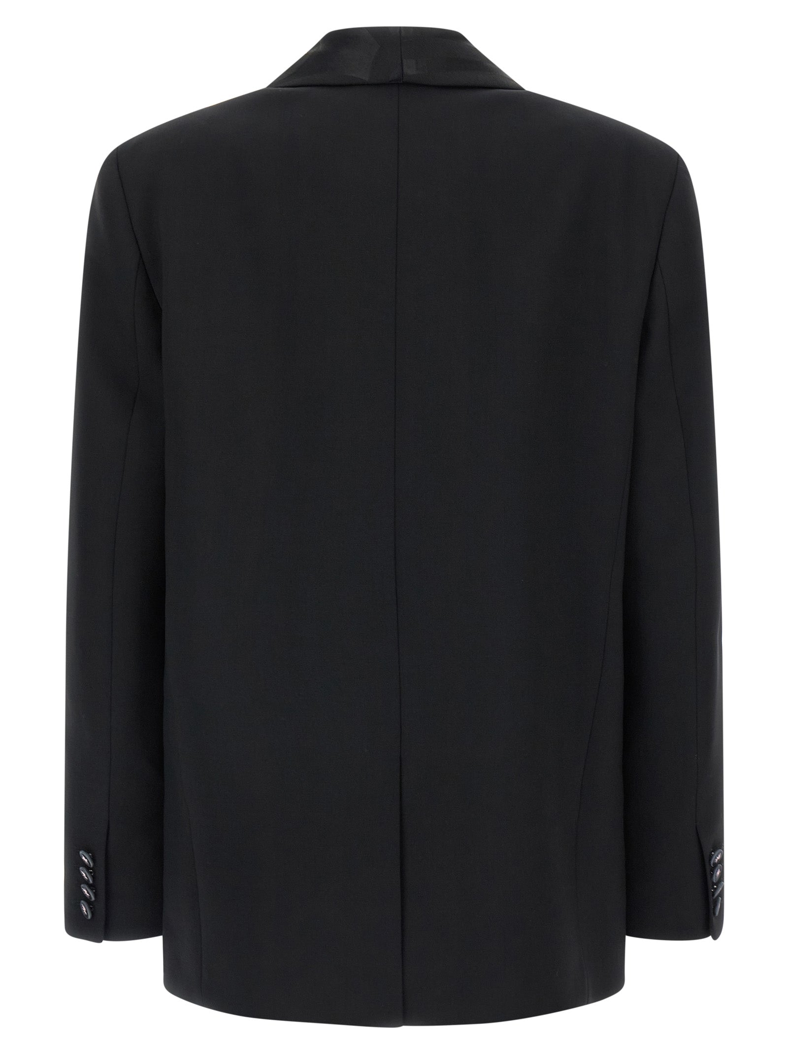 Black Virgin Wool Blazer