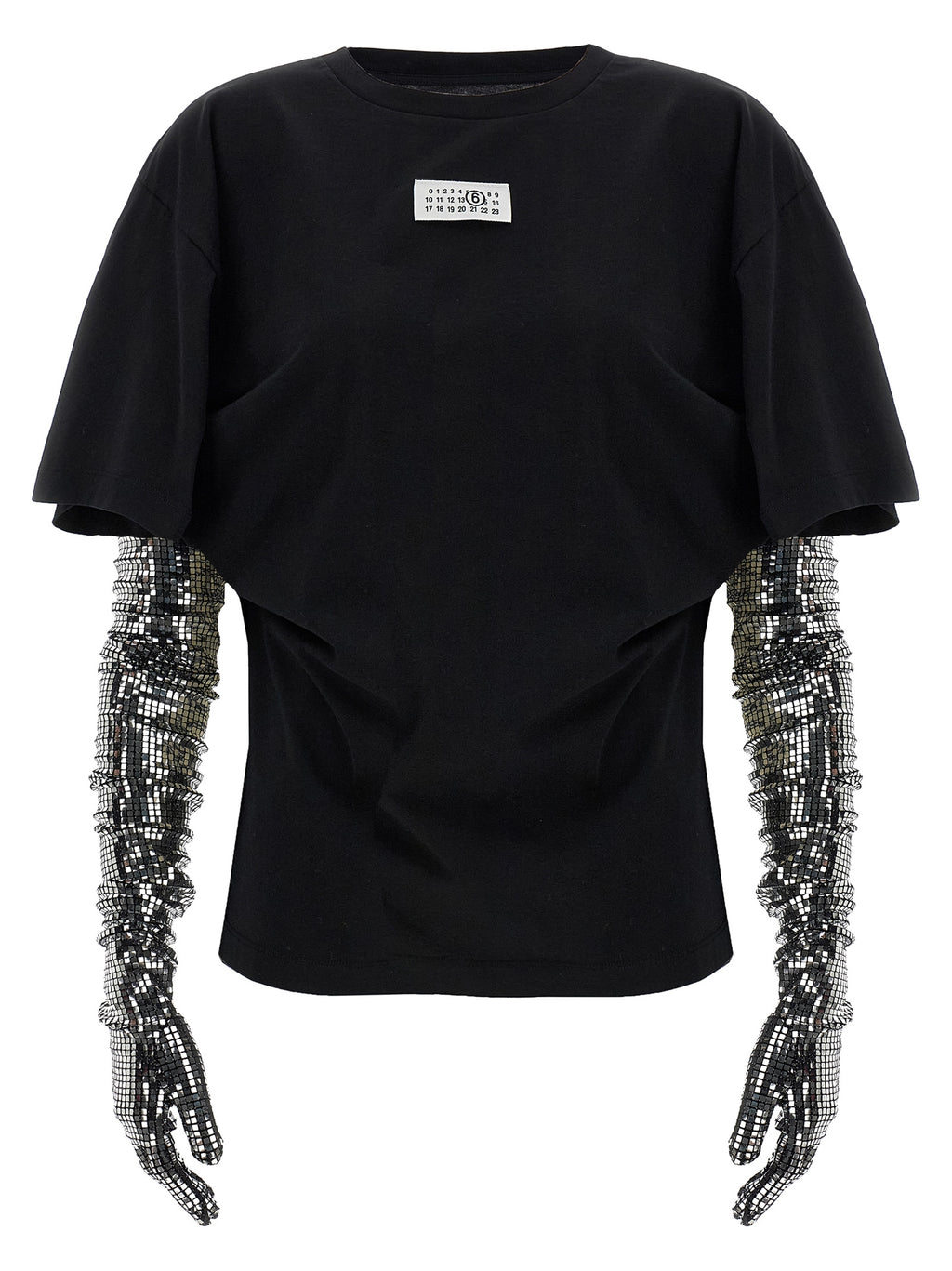 Black Cotton T-Shirt