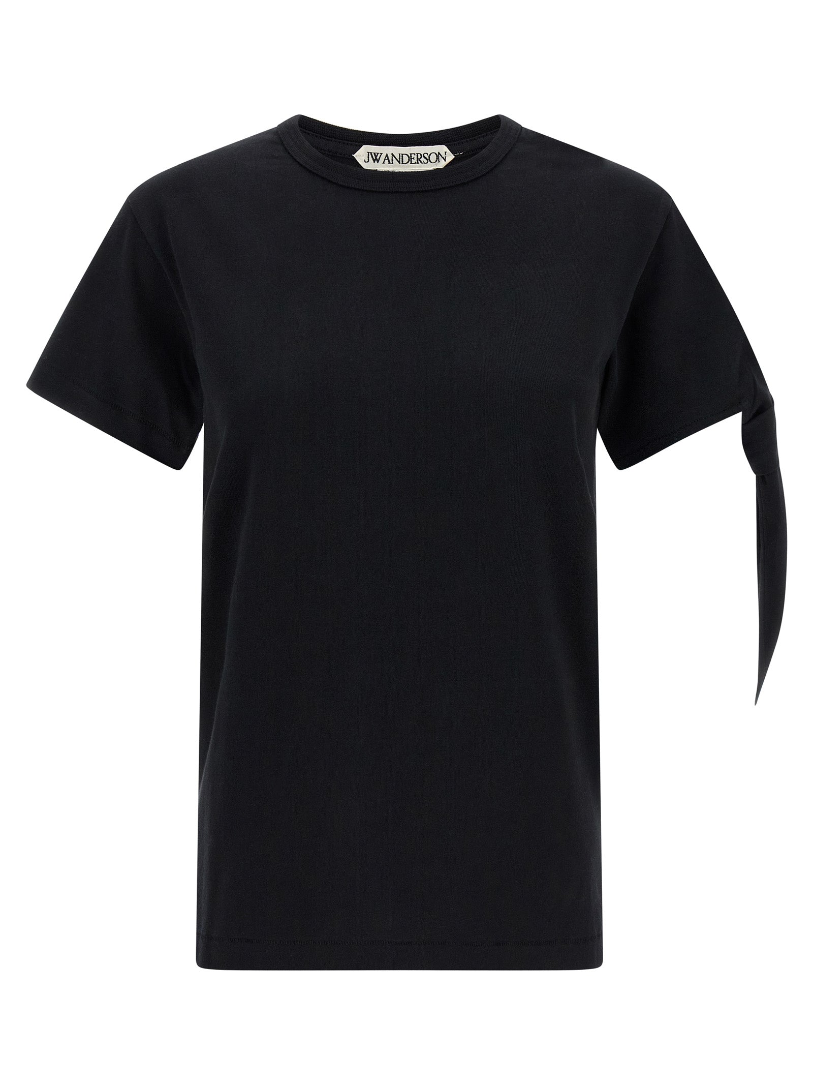 Black Cotton T-Shirt