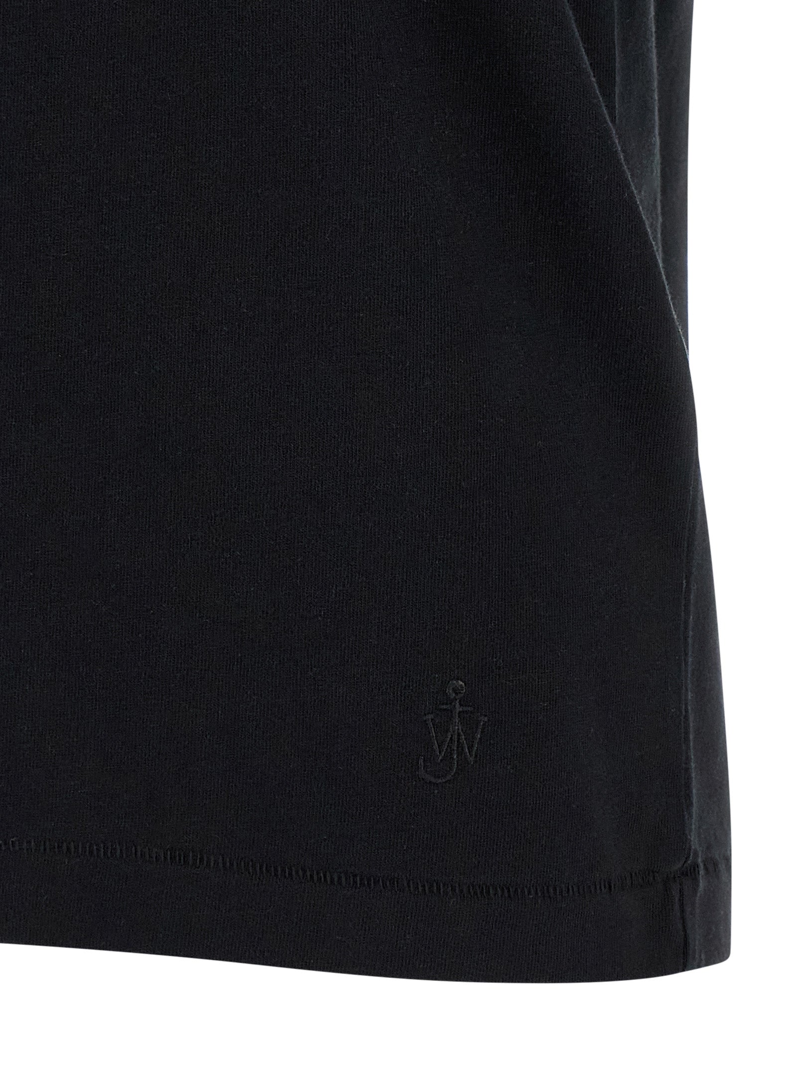 Black Cotton T-Shirt