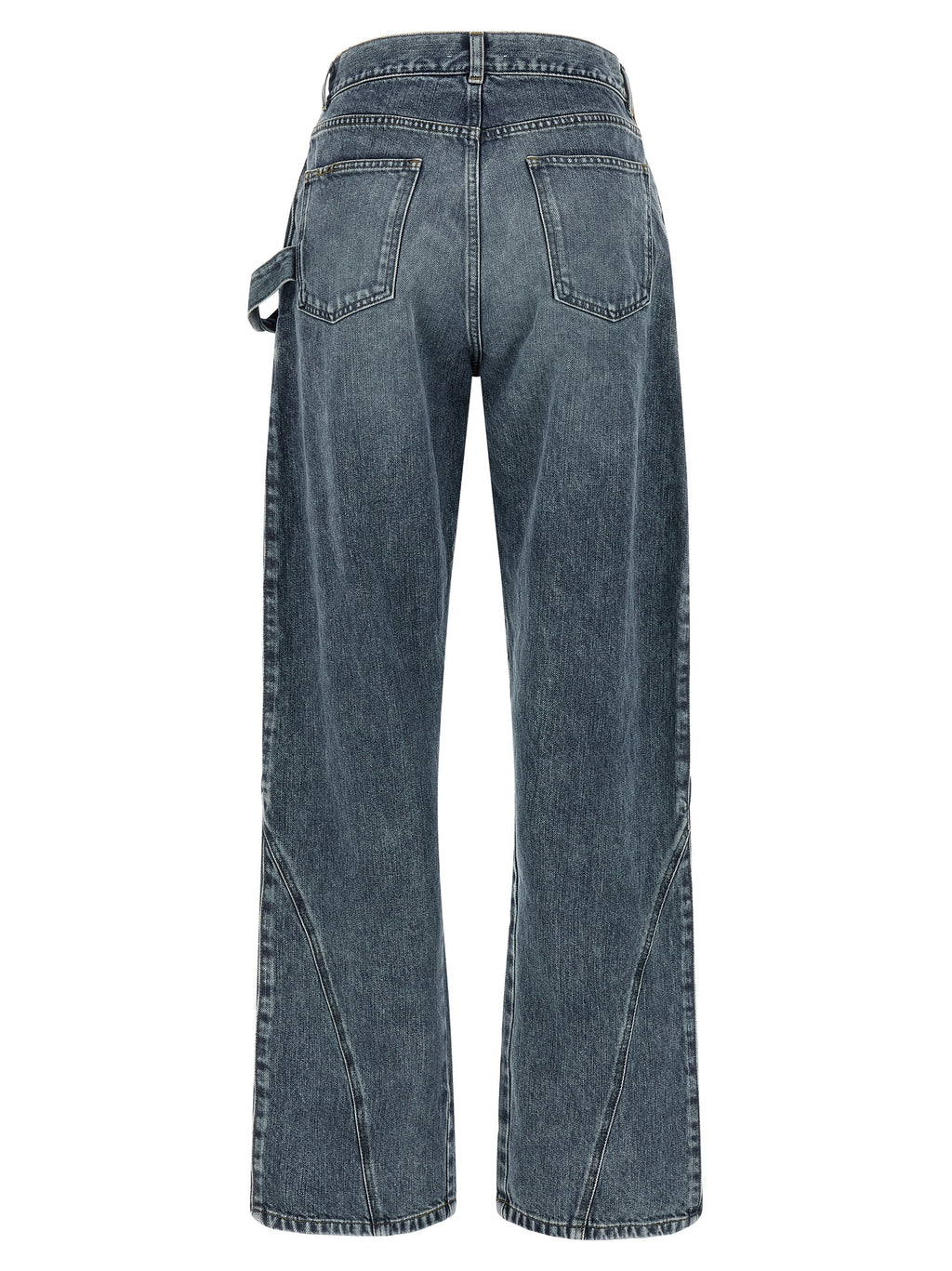 Blue Cotton Jeans Denim