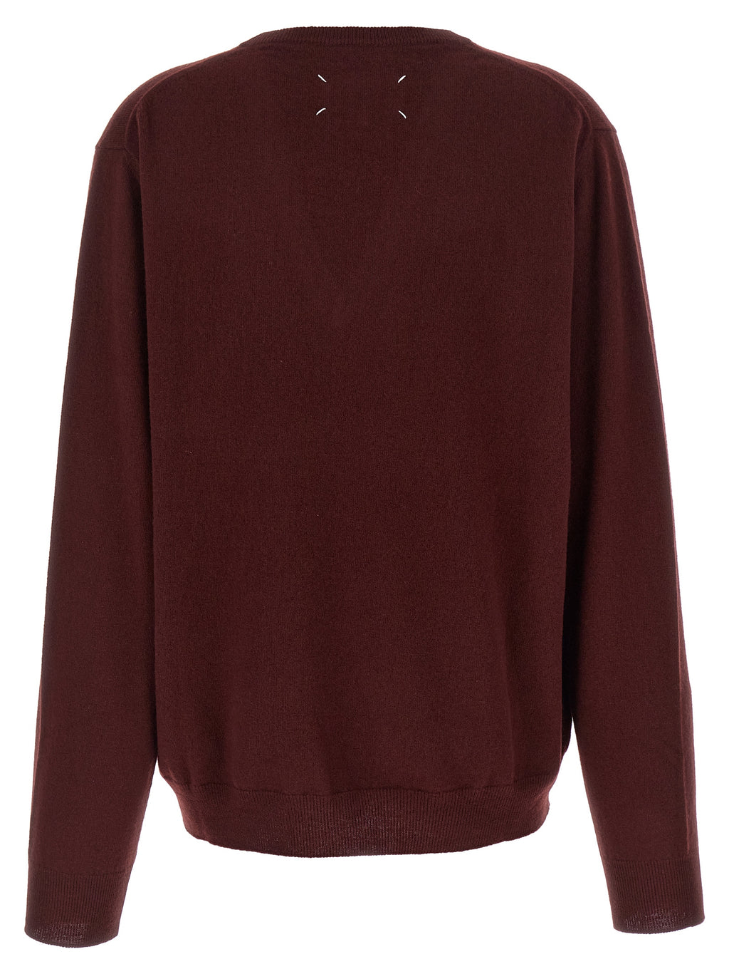 Bordeaux Virgin Wool Cardigan