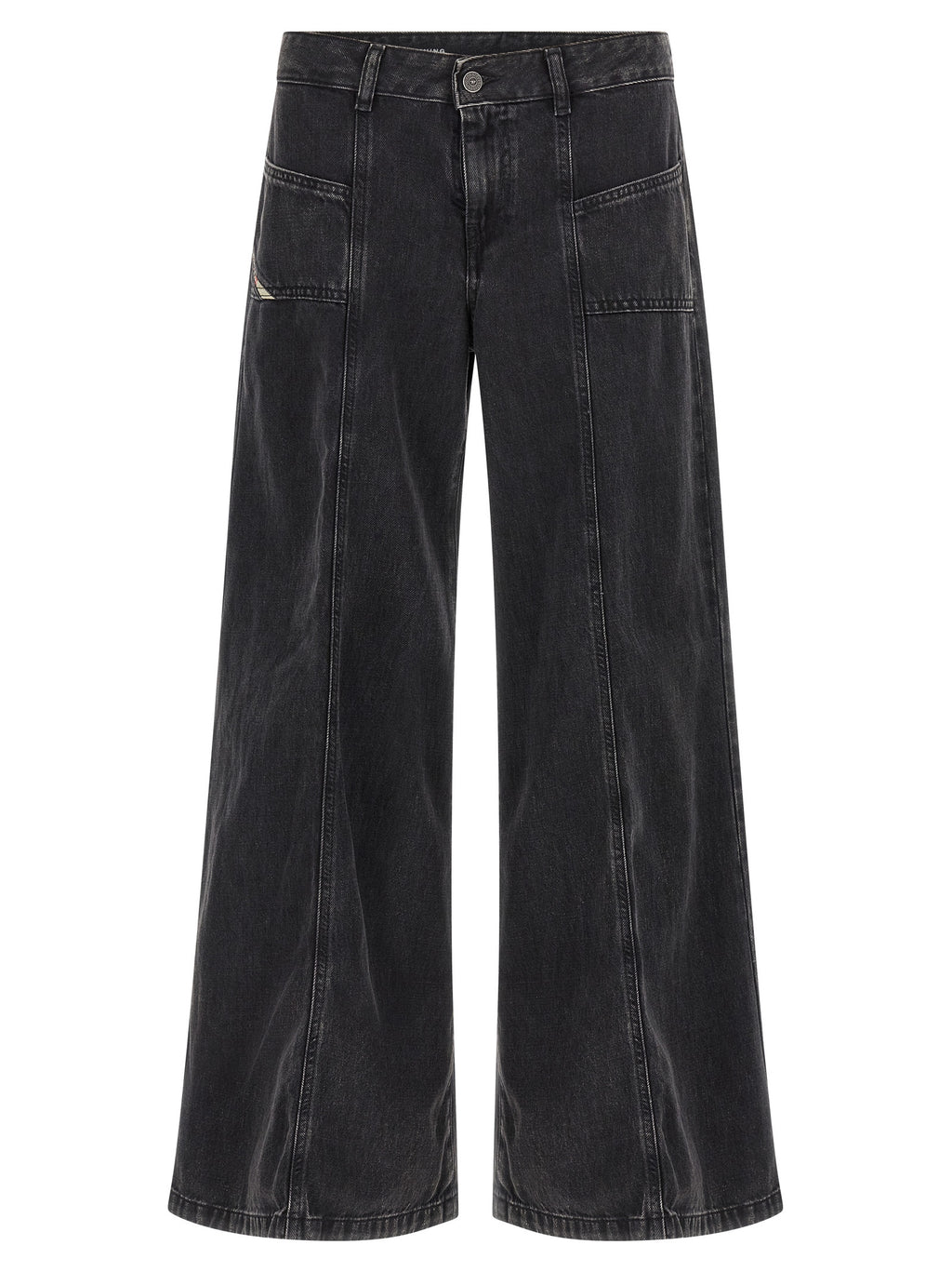 Black Cotton Jeans Denim