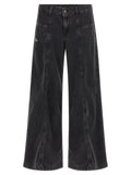 Black Cotton Jeans Denim