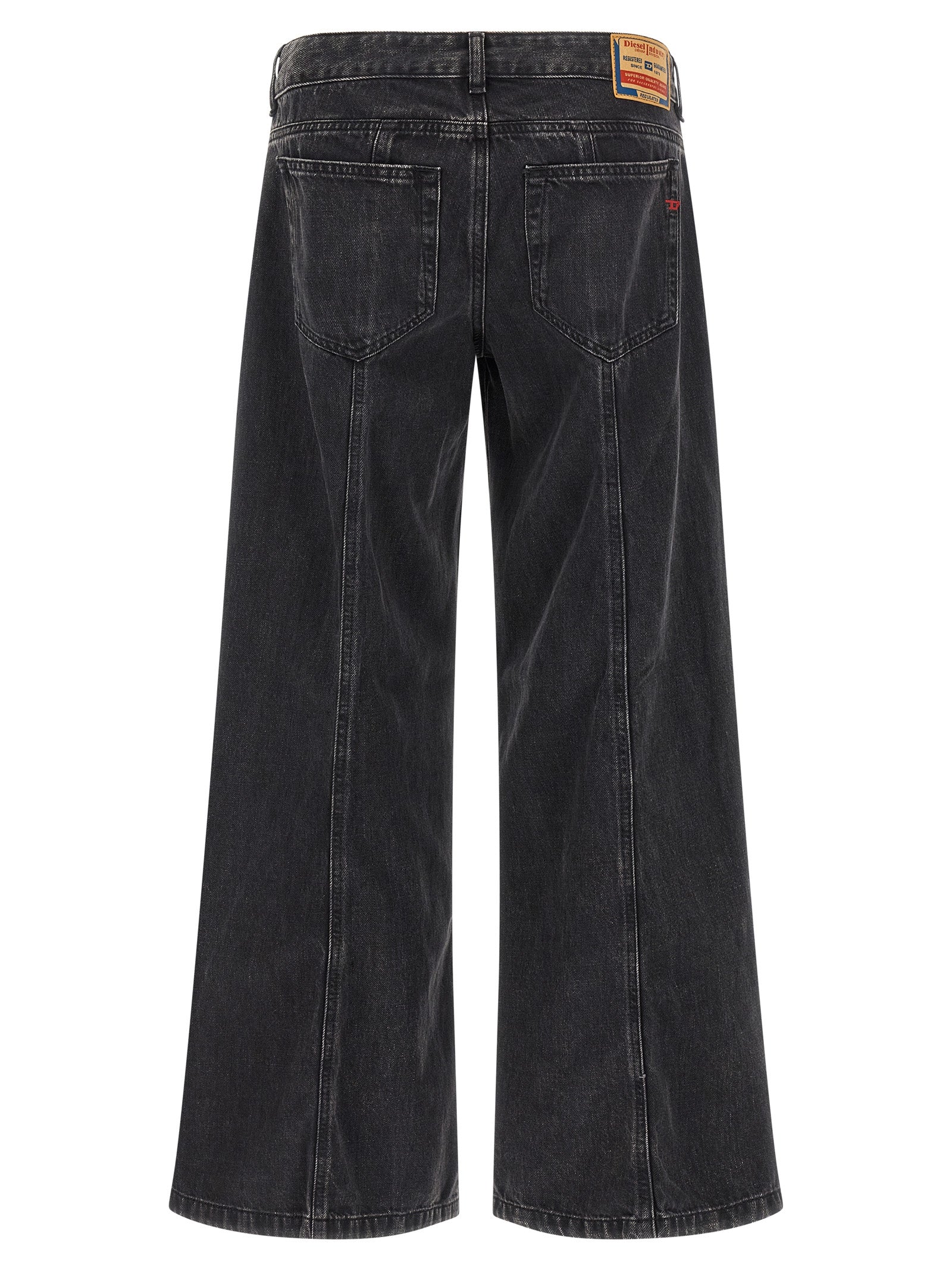 Black Cotton Jeans Denim