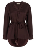 Bordeaux Viscose Blouse
