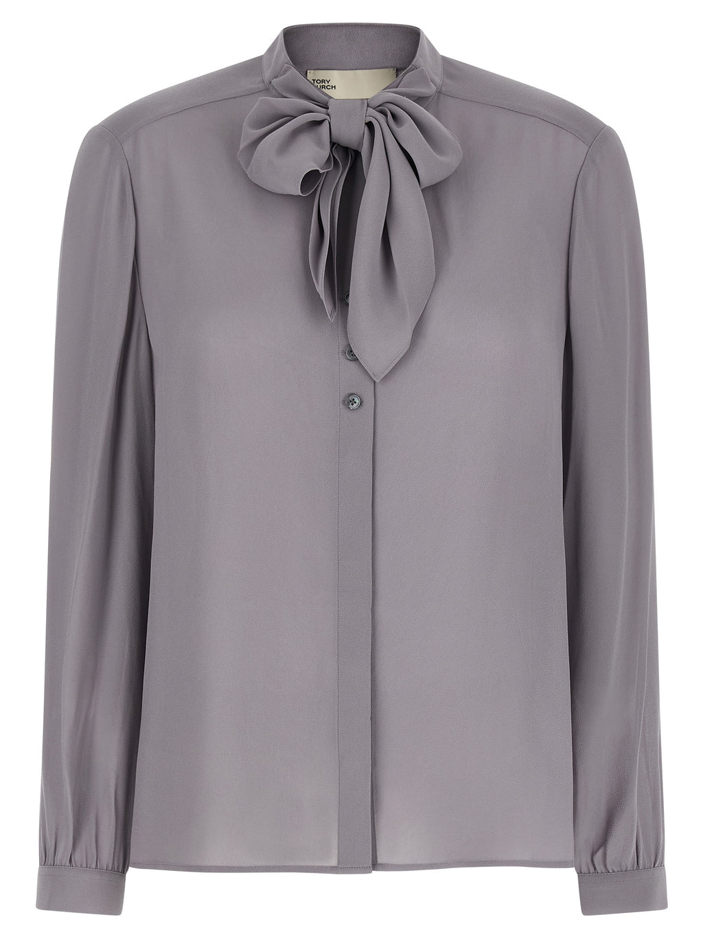 Gray Viscose Blouse