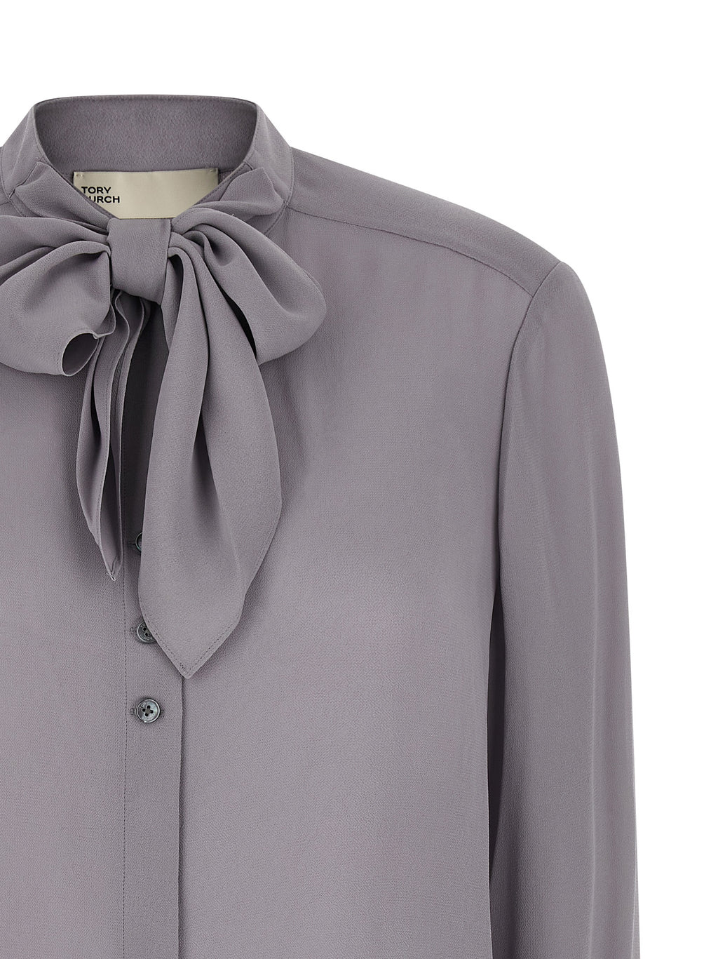 Gray Viscose Blouse