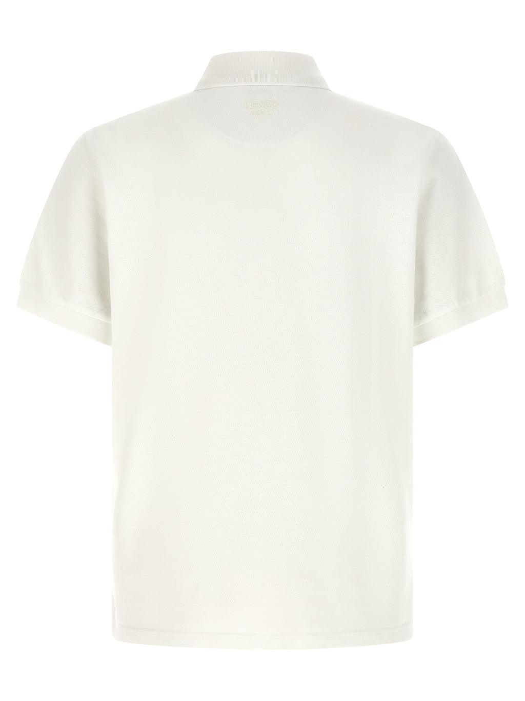 White Cotton Polo Shirt