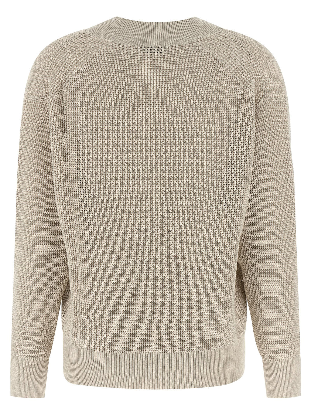 Beige Cotton Cardigan