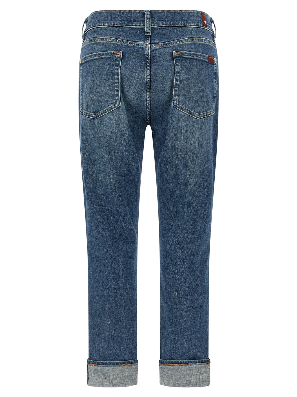 Blue Cotton Relaxed Fit Jeans