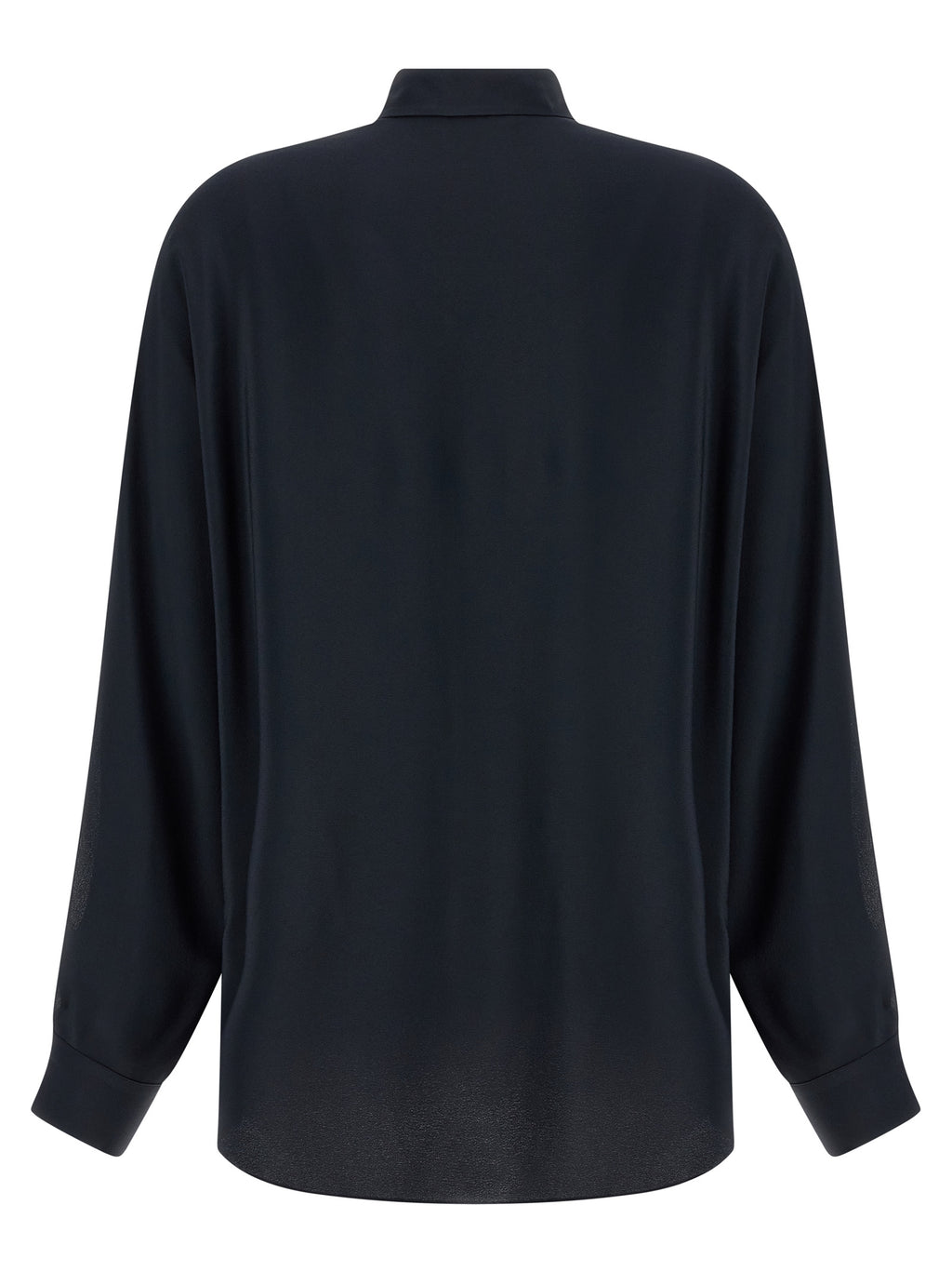 Blue Acetate Blouse